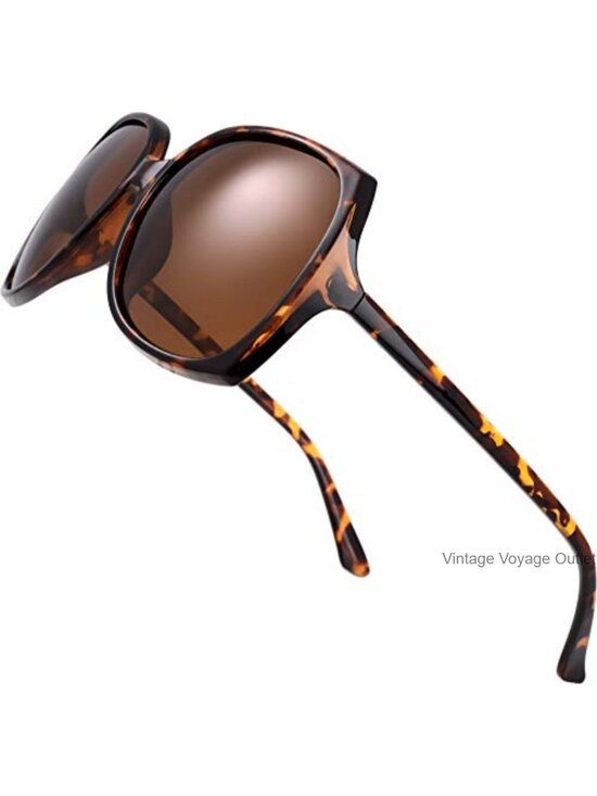 Accessories - Oversized Butterfly Jackie O Sunglasses Women UV Protection Polarized